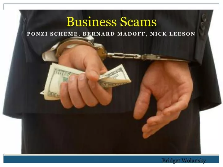 business scams