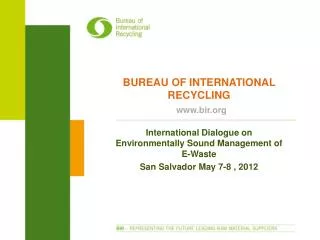 bureau of international recycling