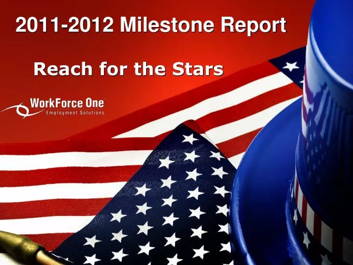 2011 2012 milestone report