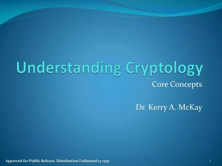 understanding cryptology