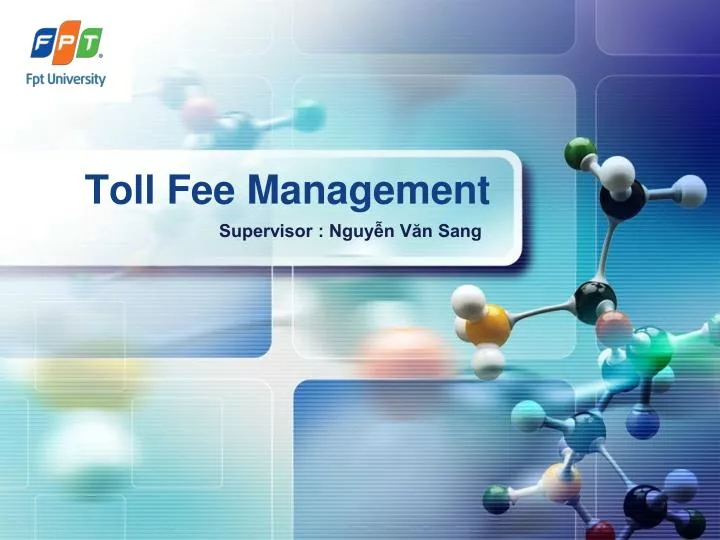 toll fee management