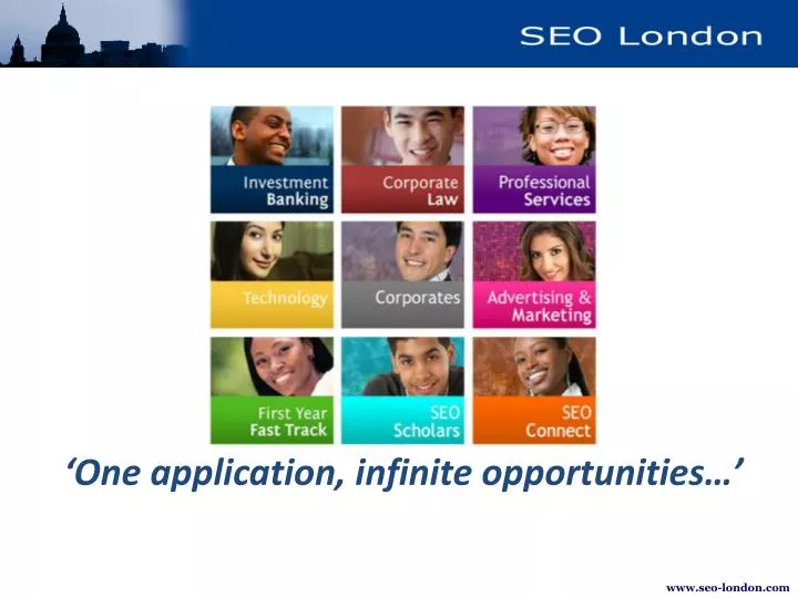 one application infinite opportunities