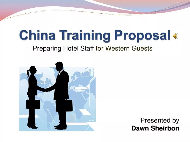 china training proposal