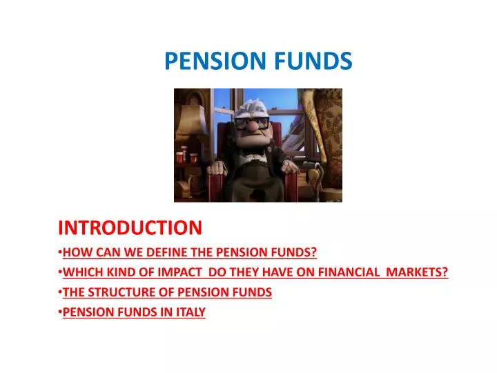 pension funds