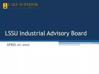LSSU Industrial Advisory Board