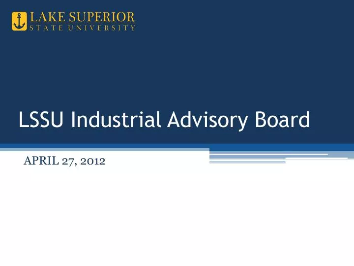 lssu industrial advisory board