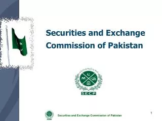 Securities and Exchange Commission of Pakistan