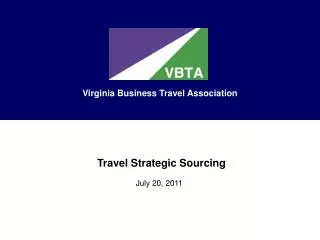 Travel Strategic Sourcing