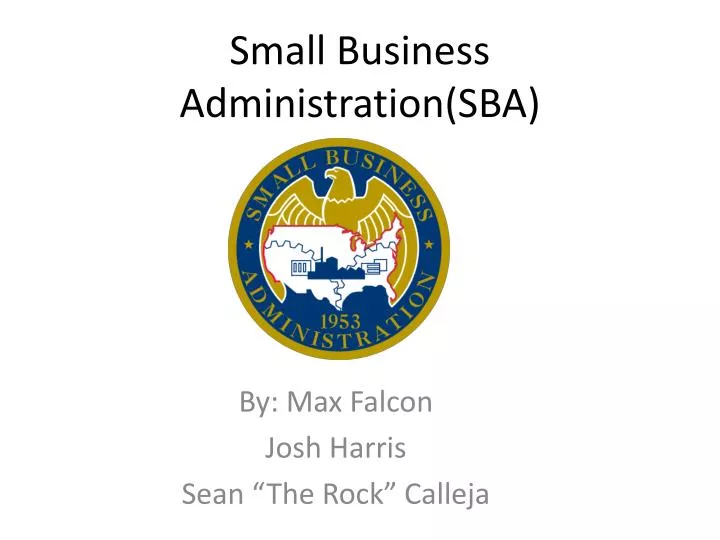 small business administration sba