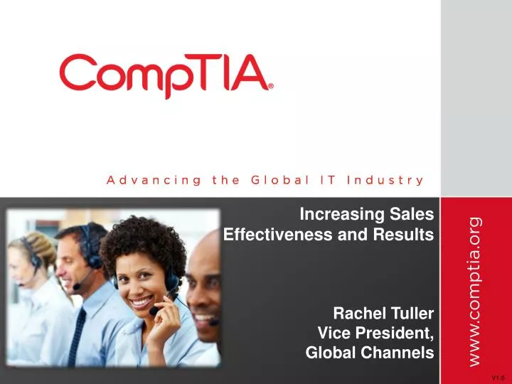 increasing sales effectiveness and results rachel tuller vice president global channels