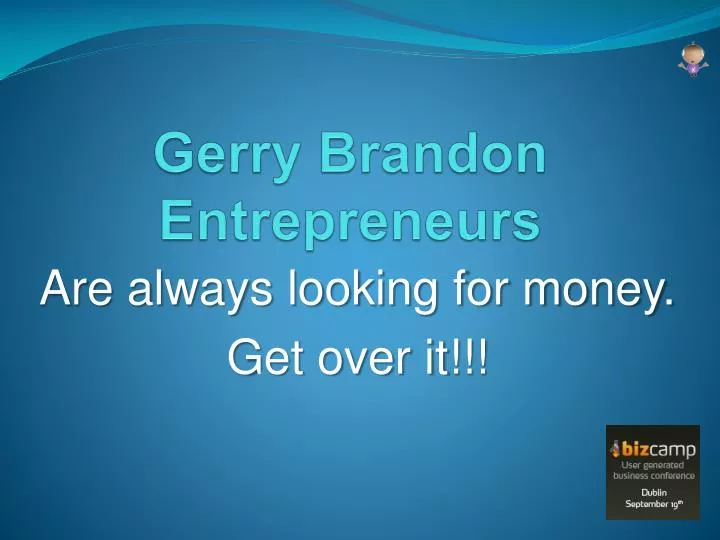 gerry brandon entrepreneurs