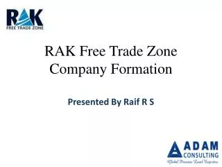 RAK Free Trade Zone Company Formation
