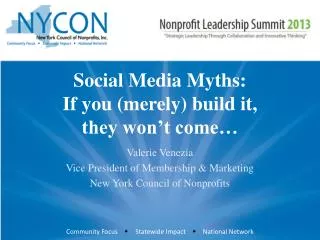 Social Media Myths: If you (merely) build it, they won’t come…