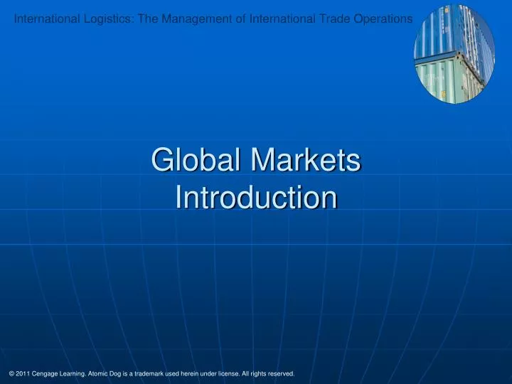 global markets introduction