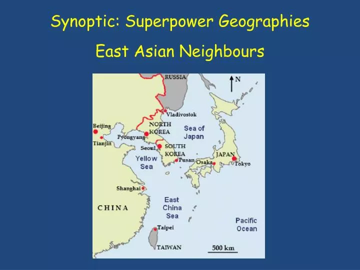 synoptic superpower geographies east asian n eighbours