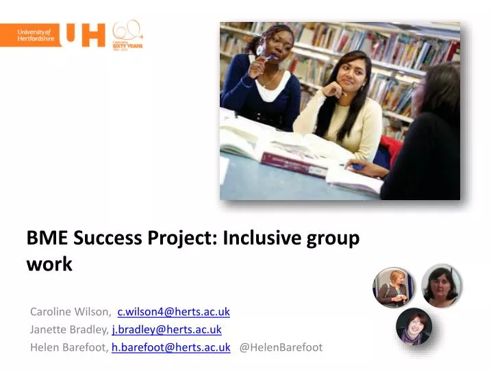 bme success project inclusive group work