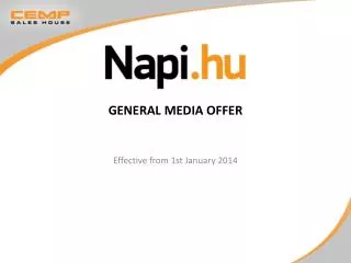 General media offer