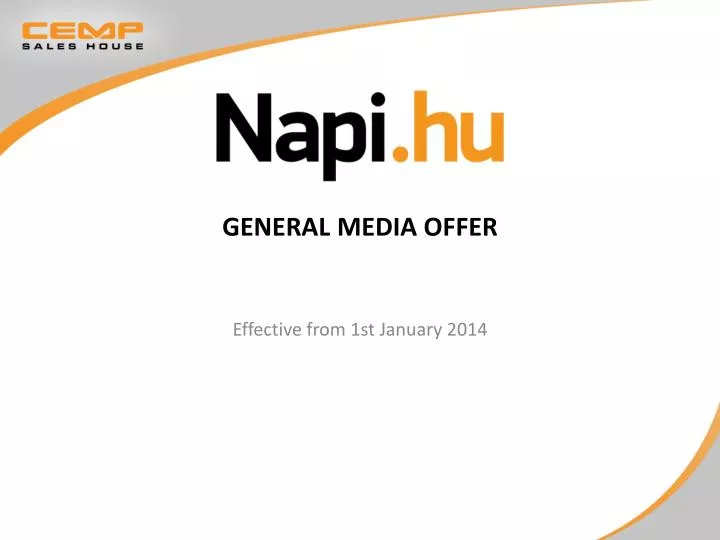 general media offer