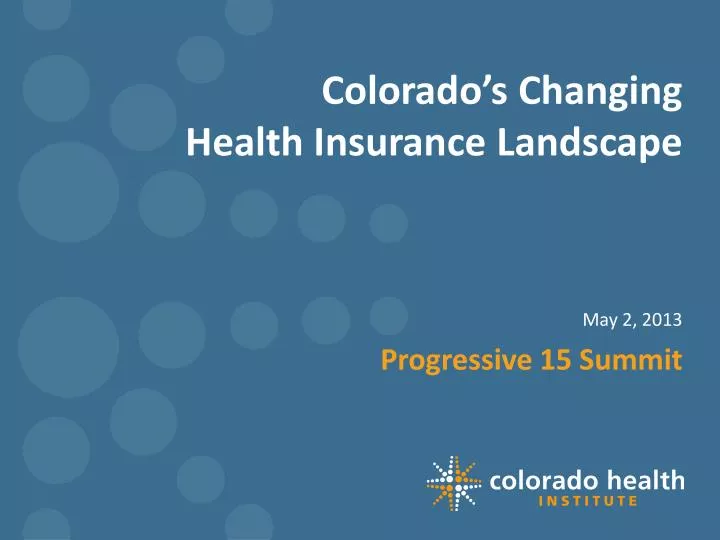 colorado s changing health insurance landscape