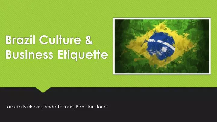 brazil culture business etiquette