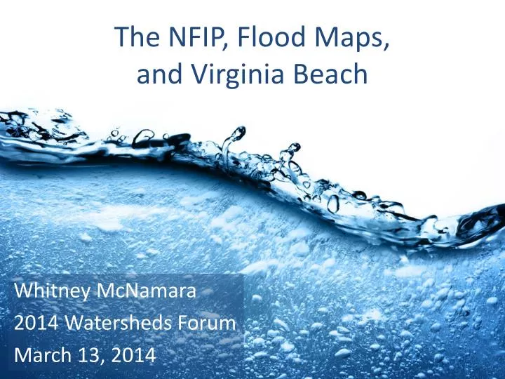 the nfip flood maps and virginia beach