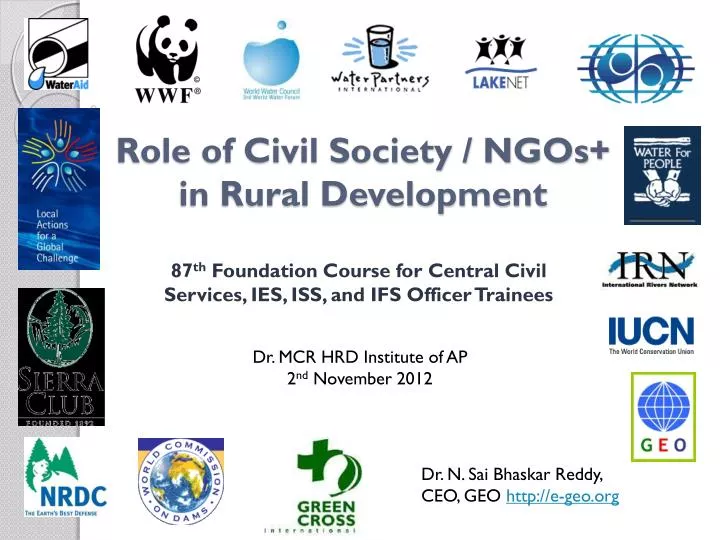 role of civil society ngos in rural development