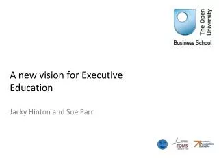 A new vision for Executive Education