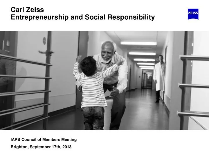 carl zeiss entrepreneurship and social responsibility