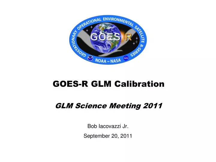 goes r glm calibration