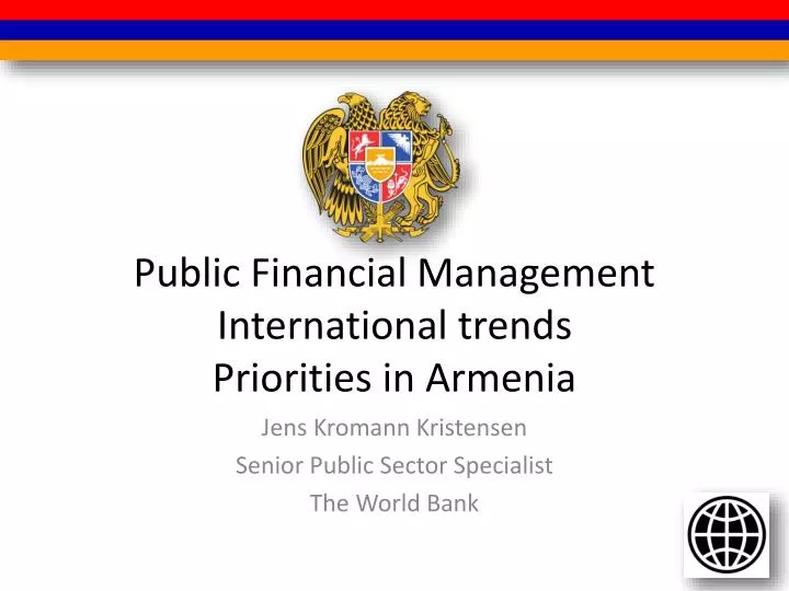 public financial management international trends priorities in armenia