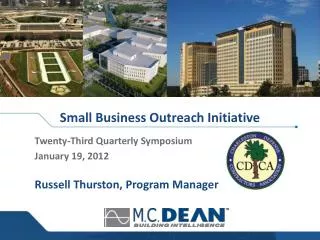 Small Business Outreach Initiative