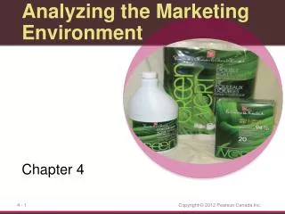 Analyzing the Marketing Environment