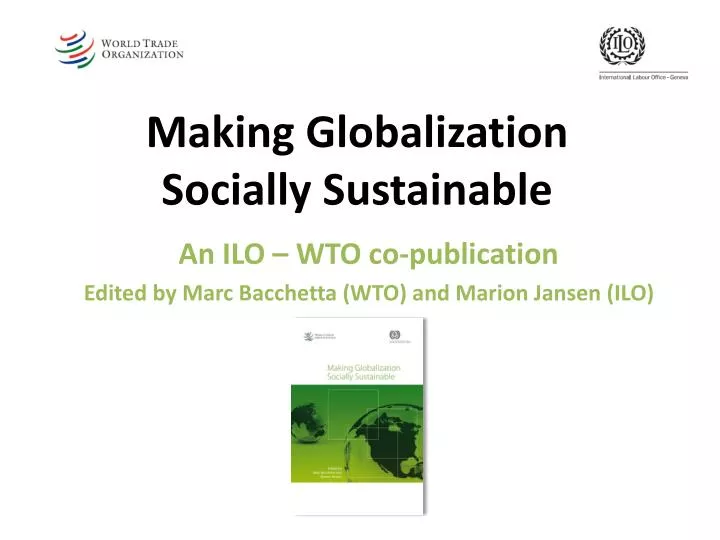 making globalization socially sustainable