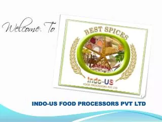 INDO-US FOOD PROCESSORS PVT LTD