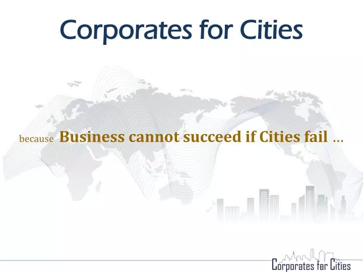 corporates for cities