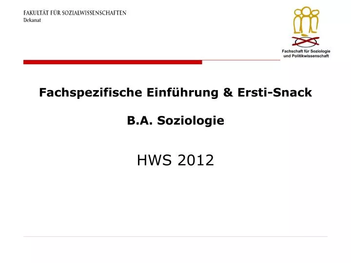 fachspezifische einf hrung ersti snack b a soziologie