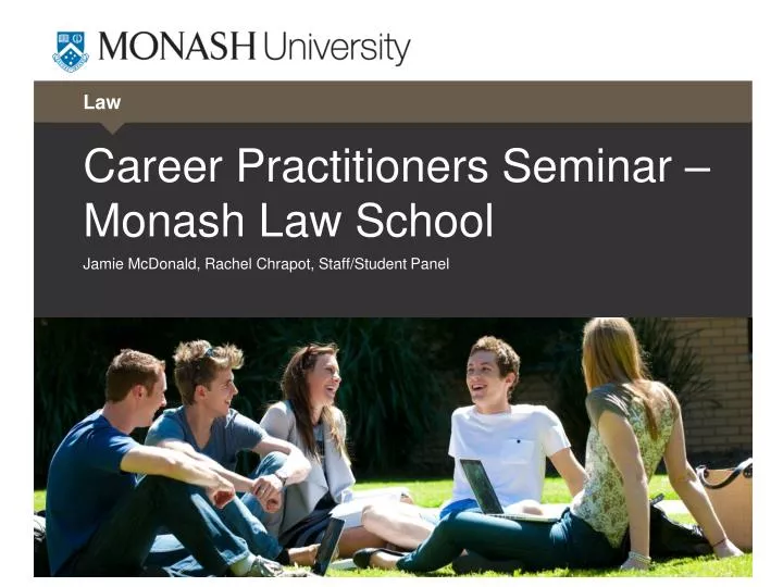 career practitioners seminar monash law school