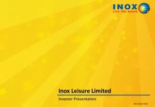 Inox Leisure Limited