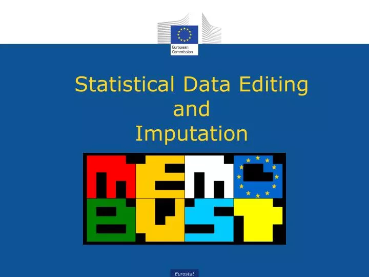 statistical data editing and imputation