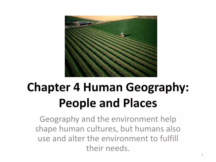 chapter 4 human geography people and places
