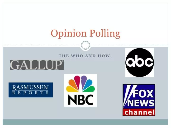 opinion polling