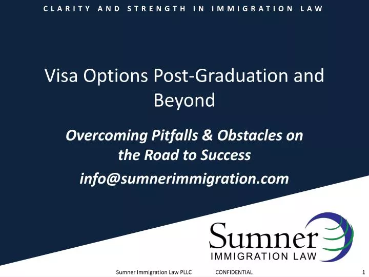 visa options post graduation and beyond