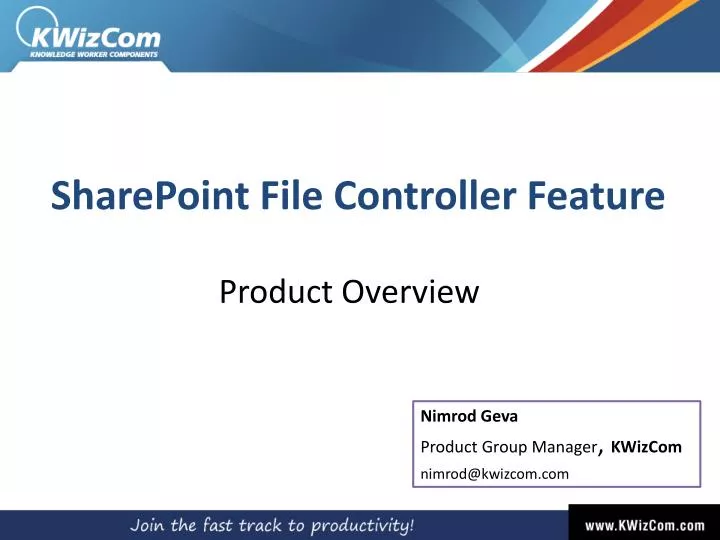 sharepoint file controller feature