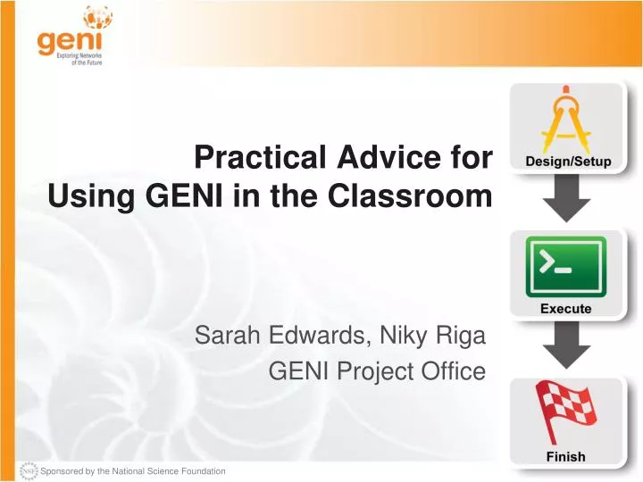 practical advice for using geni in the classroom