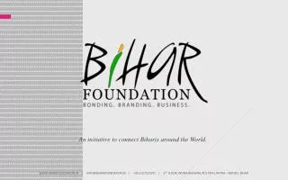 An initiative to connect Biharis around the World.