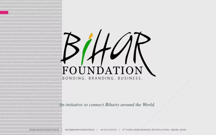 an initiative to connect biharis around the world