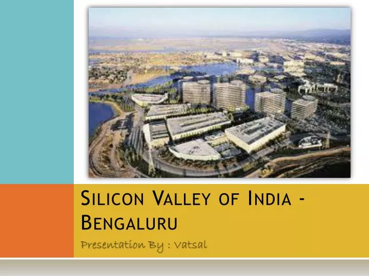 silicon valley of india bengaluru