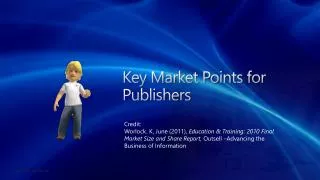 Key Market Points for Publishers