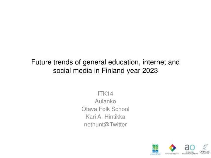future trends of general education internet and social media in finland year 2023