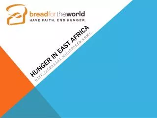 Hunger in East Africa
